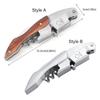 Stainless Steel Wine Opener Spiral Design Wine Stopper Remover Waiter Corkscrew  Wine Lovers
