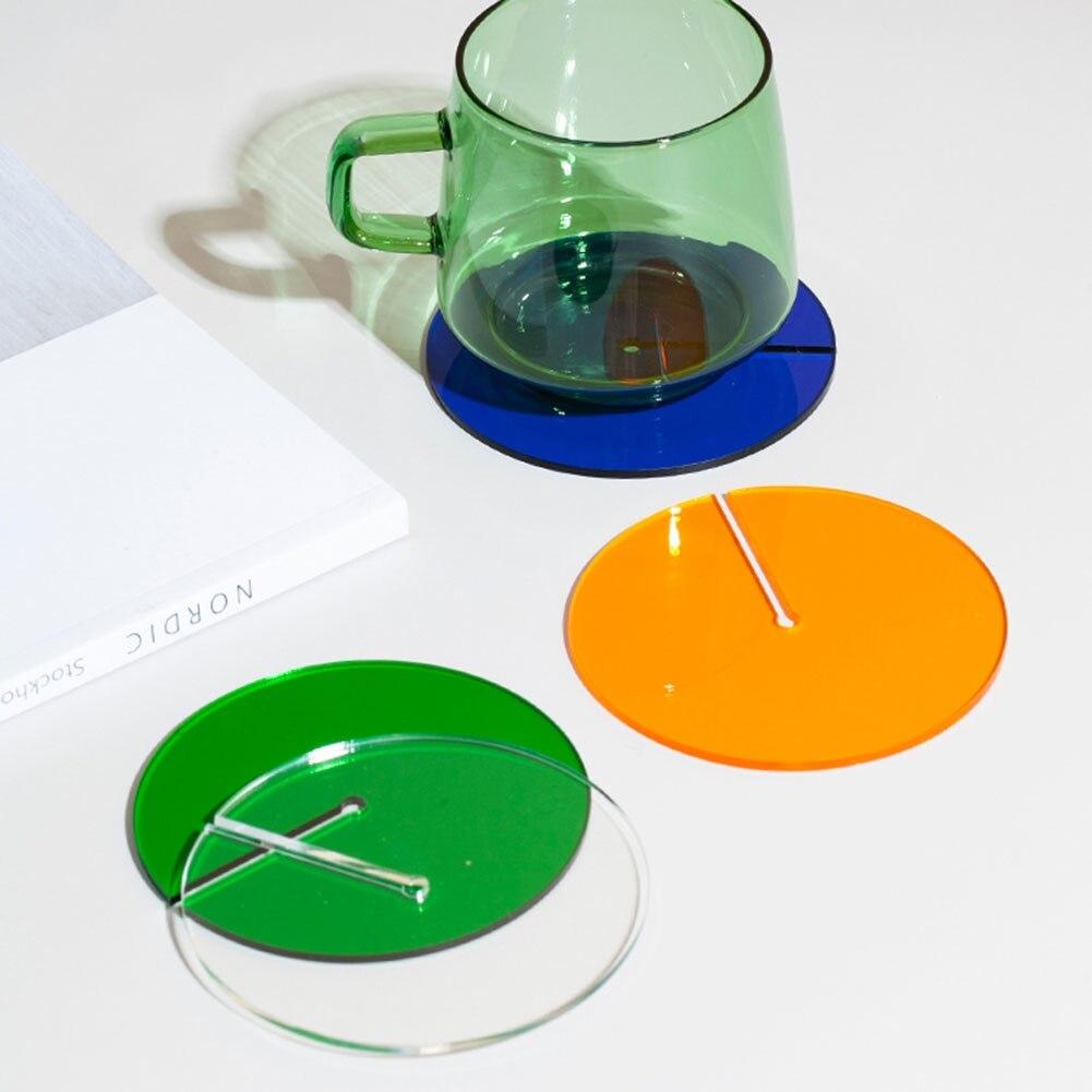Acryl-Untersetzer Dekoration Isolierunterlage Schützt Tisch