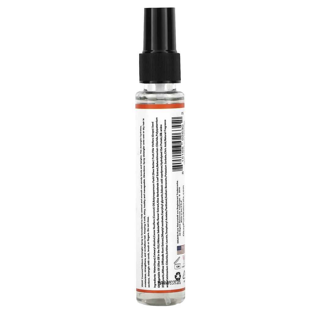 Detangler Spray, Coconut & Hibiscus, 59 Ml (2 Fl Oz)