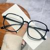 2 pieces Korean Big Square Anti Radiation/blue Light Glasses for Men Women Computer Eyewear