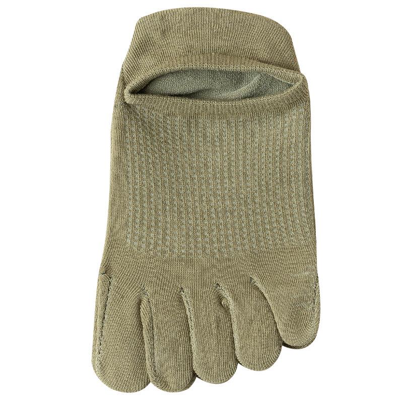 Socks Men'S Autumn Mesh Five-Finger Socks Anti-Cross-Infection Tabi Socks Short Invisible Cotton Socks Five-Toe Socks