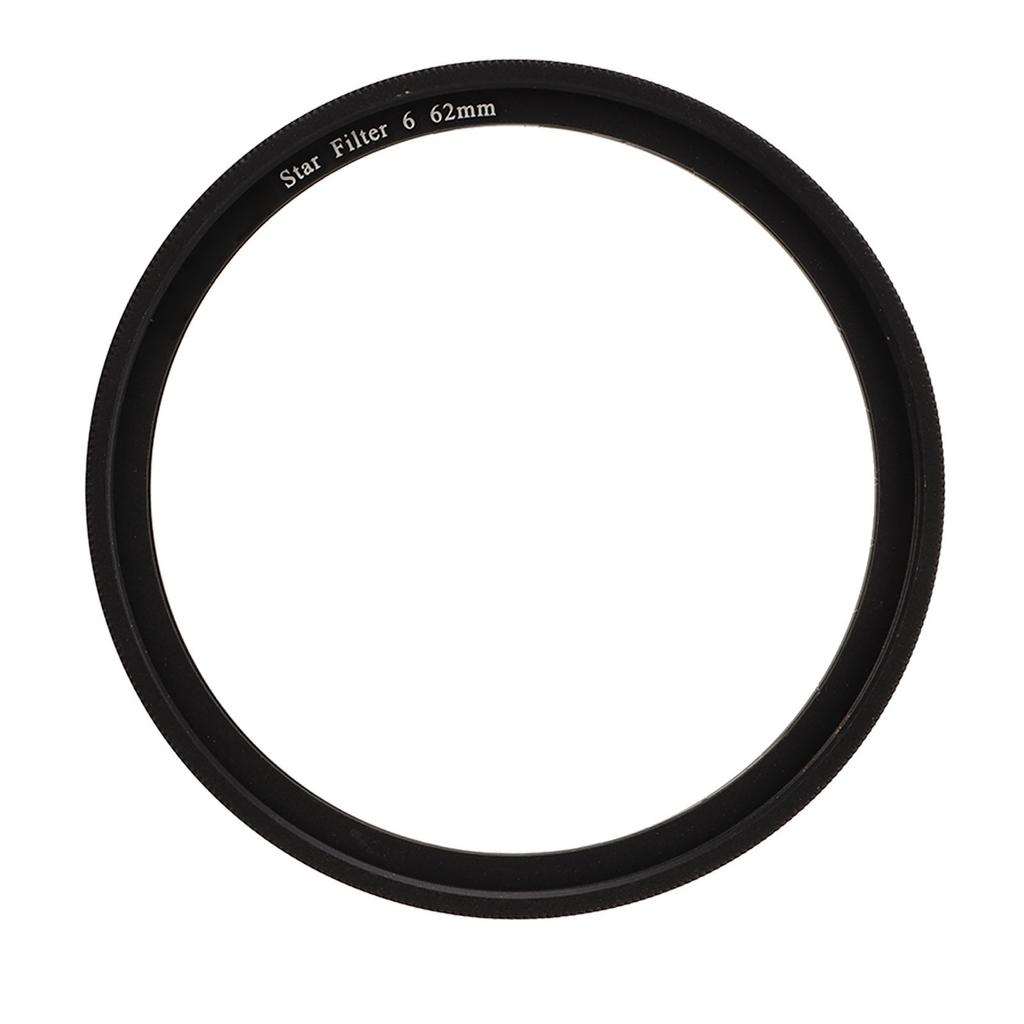 Star Filter 6 Line High Definition Coating Adjustable Cross Screen Starburst Effect Filter for Camera
