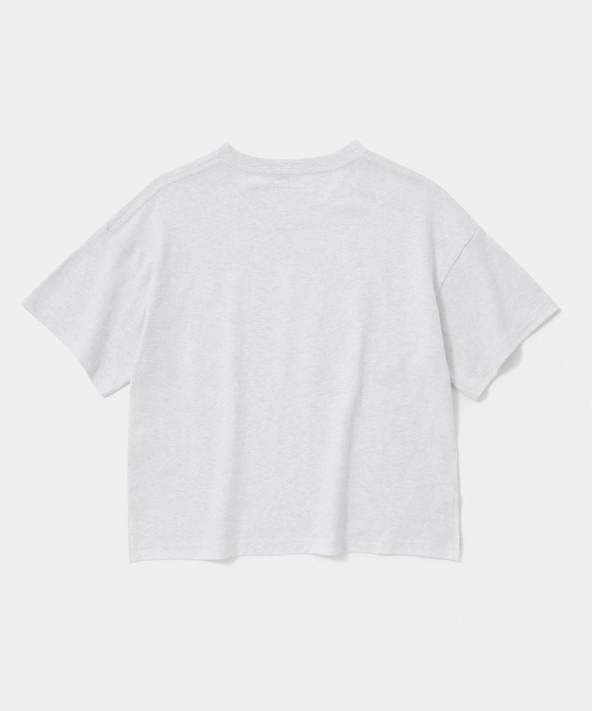 COLUMBIA UNIVERSITY Cu 80S Vintage Crack Logo Women S/S T-Shirts Light Melange