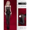 Feimu Lace Jumpsuit Tube Top See-through Open Crotch Glossy Bodystocking Temptation Sexy Women Rompers Clothing Body Suits YOZ8
