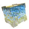 Handcraft Lover DIY 21Pieces 3D Tulips Night Lamp and Mirror 2 In 1 Kits Handmade Flowers Night Light Set Desktop Decors