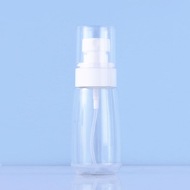 Travel Spray Bottle Set: 100ml, 60ml, 30ml Refillable Transparent Plastic Bottles for Toner