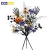 Halloween Black Horror Pumpkin Flower Branch - Ideal for Halloween Decorations, Ghost Festival Party Ornaments