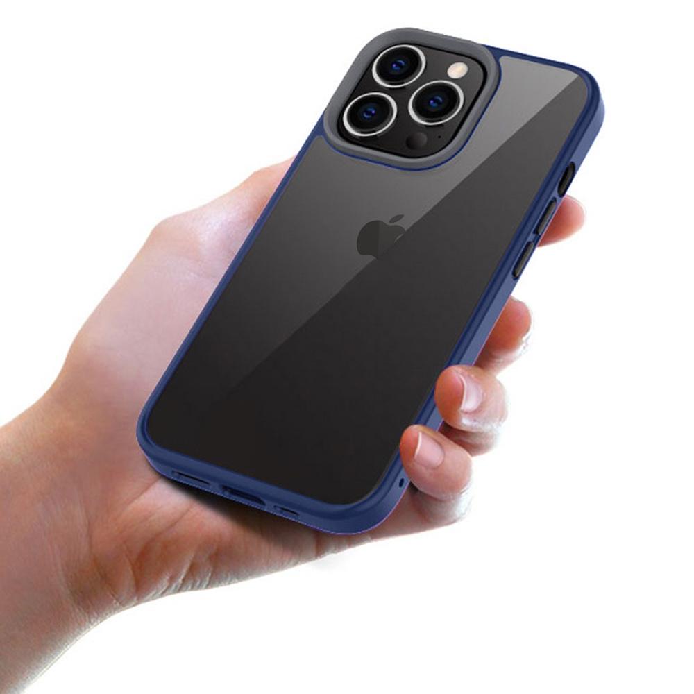 Case for iPhone 13 Pro, ERBORD Hybrid Case, blue