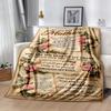 Mother's Day Love Blanket Suitable for Sofas,travel, Living Rooms Also a Good Gift for Friends and Family Suitable for All Seasons.