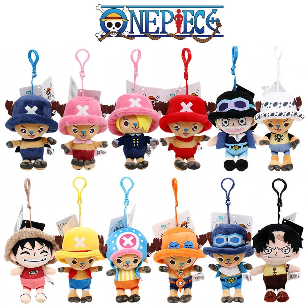 *@Monkey·D·Luffy Tony Tony Chopper Sabo Gum-Gum Toys Soft Stuffed Animals Cartoon Backpack Pendant Decoration Toy Birthday Gifts