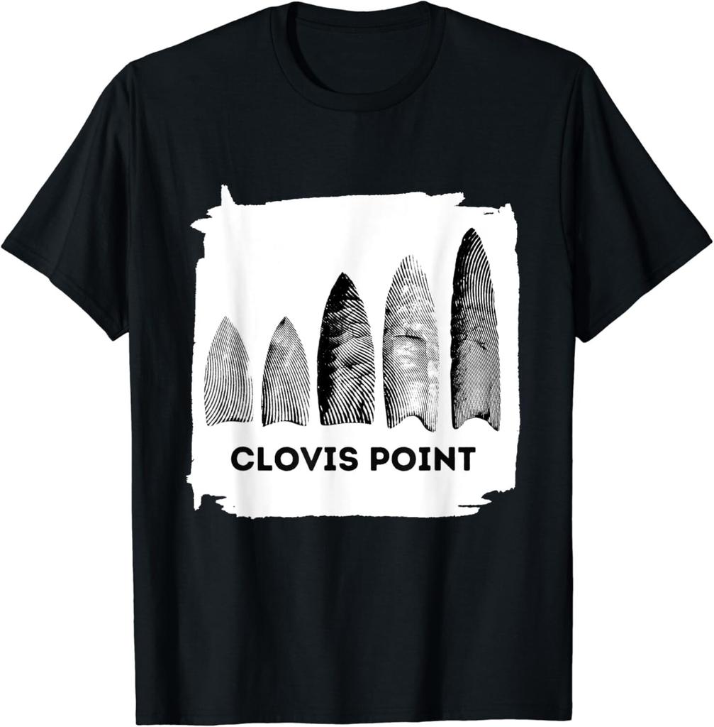 Clovis Point Arrowhead Native American Artifact Hunters Gift Unisex T-Shirt