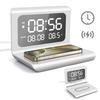 3 In 1 Wireless Charging Station Creative Charging Stand with Clock and Calendar for iPhone 16 15 14 Pro Max Plus