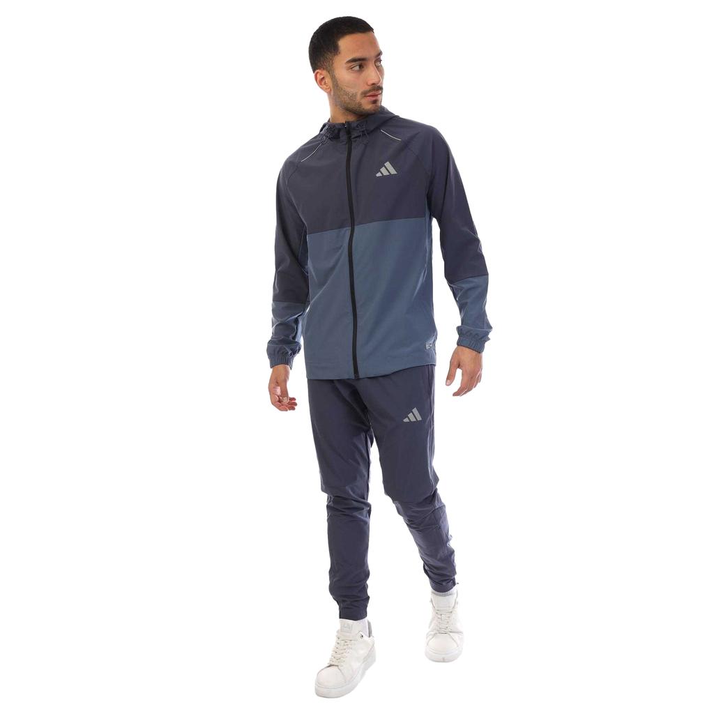 Adidas Mens Climacool Woven Tracksuit Bottoms