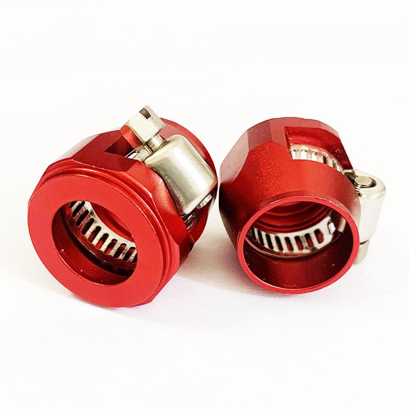 Car Hose Clamps for Radiator Modified Fuel Pipe Clip AN4 AN6 AN8 AN10 AN12 Tube Buckle Oil Cooler Adapter Hose Fittings