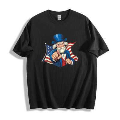 T-shirt Patriottica Zio Sam USA