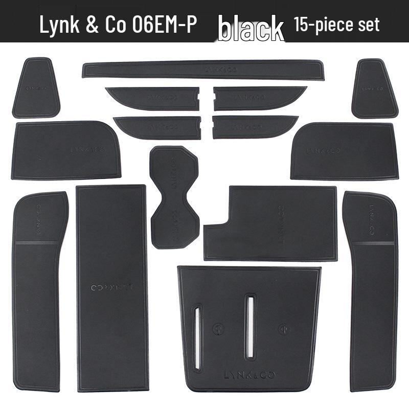 

Lynk & Co 06EM-P Door Slot Pad & Interior Cup Holder Accessory
