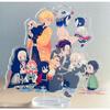 Acrylic Double-layer Ornaments Tanjirou Tomioka Giyuu Anime Action Figure Desk Decoration Models Toy Birthday Gifts