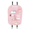 Cartoon Pattern Back Pockets Multifunctional Backseat Pocket Car Seat Back Organizer Multiple Compartment Storage Bag