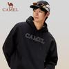 Camel Unisex těžká mikina s kapucí