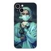 Black Tpu Case For OPPO Reno 6 5 3 4 4Z 4F SE 5F 5Z PRO PLUS Lite 6 6z  4G 5G Nursing Art Drawing