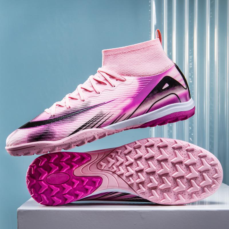 

Popular World Cup thorn football shoes men s high-top students long nails broken nails competition football shoes 45