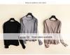 New Women's Silk Long-Sleeve Round Neck T-Shirt - Loose Fit Korean Style for Autumn