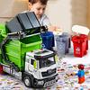 1:40 Müllwagen-Modelle aus Druckguss mit Sound- und Lichteffekten – Spielzeug für Kinder, Geschenk