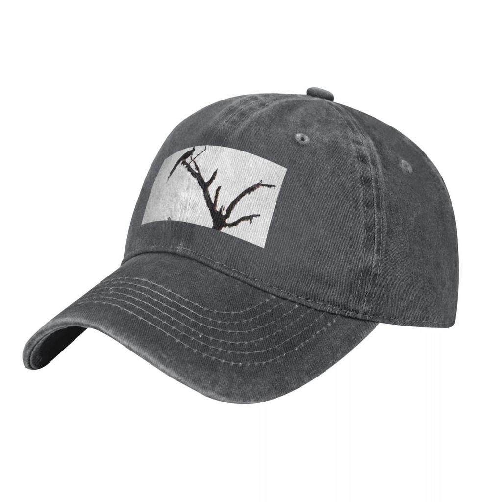 Peacock Baseball Caps Vintage Denim Washed Headwear Unisex Style Outdoor Running Hats