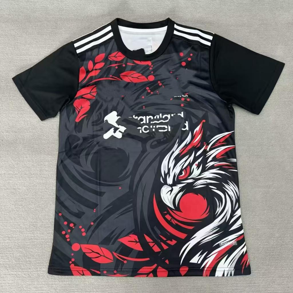 2425 Popular Club Fans Player Edition Jerseys Short Sleeves Sports 3D Football Jerseys