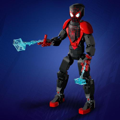 LEGO Super Heroes Marvel Miles Morales Figure 76225 Toy Block Present Superhero American Comics Sentai Hero Boys Ages 8+