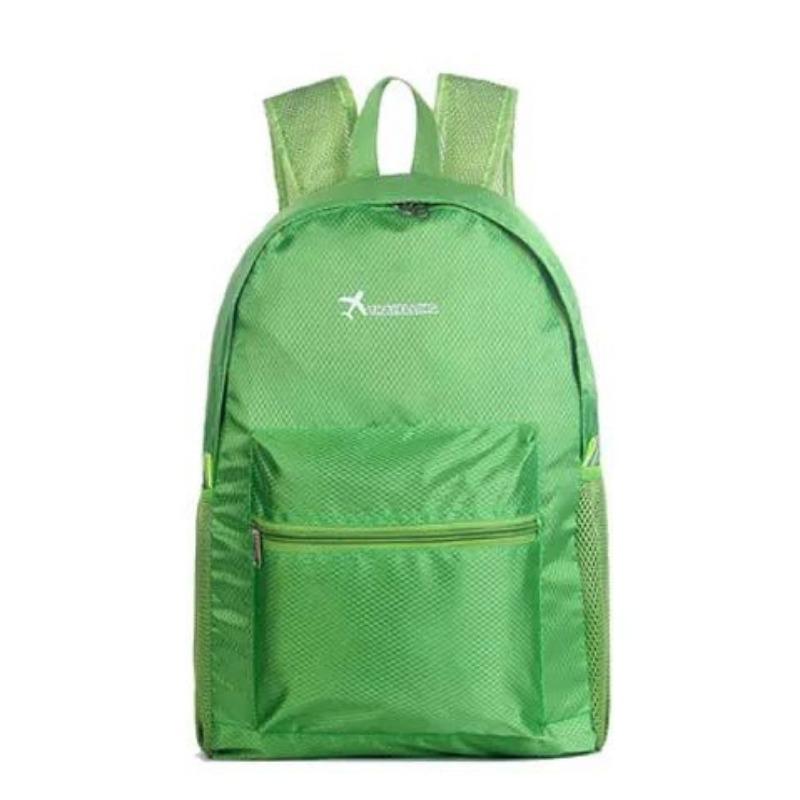 New Nylon Backpack Women Large Capacity School Bag Solid Color Girls Travel Bags Students