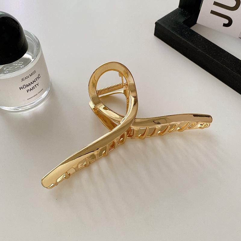 135cm Vintage Stylish Alloy Hair Claw Clip For Women Ideal For Fashionable Hair Accessories