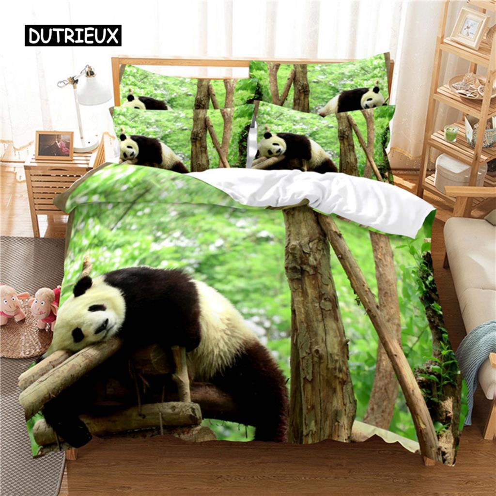 National Treasure Panda Bedding Set Duvet Cover Set 3d Bedding Digital Printing Bed Linen Queen Size Bedding Set Fashion Design