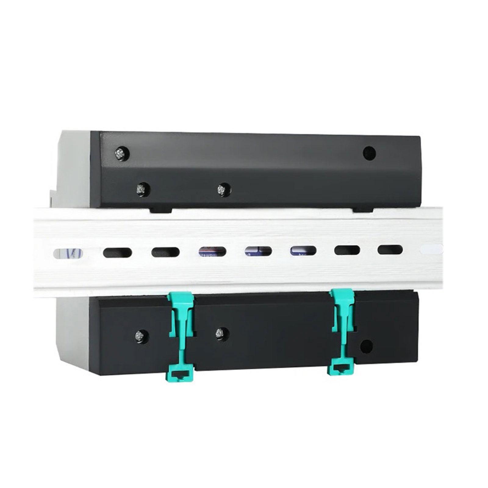 

4P 100A Double Power Automatic Transfer Switches Din Rail Mounted Electrical Selector Switches for Inverter Generator 4P
