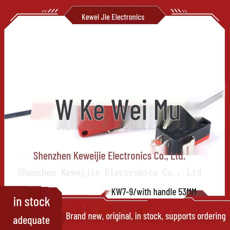 Copper Contact V-15 KW7-3 Micro Switch with Lever Optional, Copper Roller, and Push Button Limit Switch.