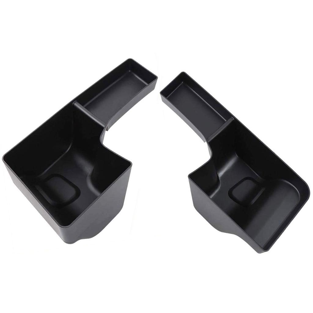 Rear Trunk Side Storage Box Organizer Container Black For Jeep Wrangler JL Sahara Rubicon Sport Sport S 4-door 2018 2019 2020