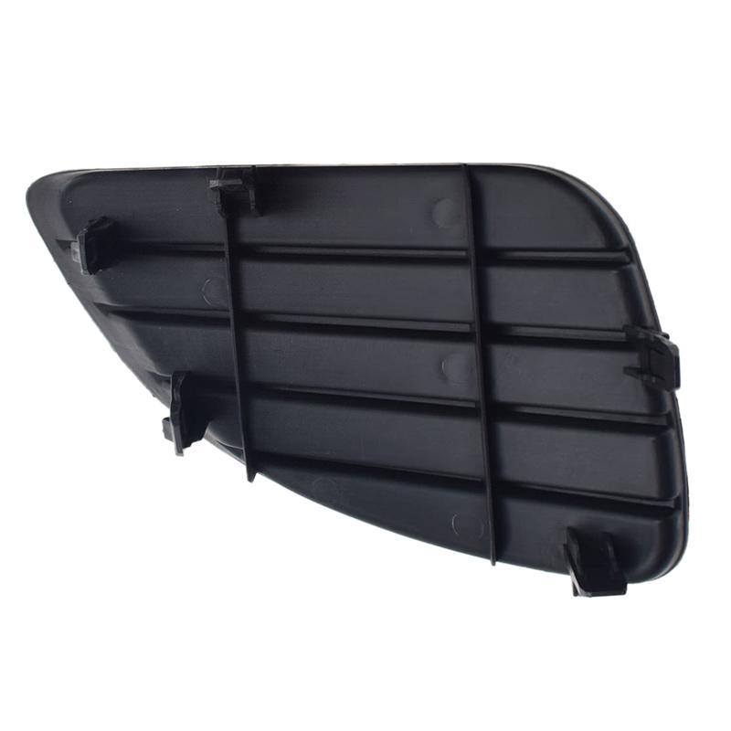 5212806140 TO1038130 Front Left Bumper Fog Light Cover Grille Fit for Toyota Camry 2010 2011 Black Plastic