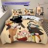 Spy Family Adventure Print 3Pcs Bedding Setduvet Cover With 2 Bedropillowcase Home Birthday Gift