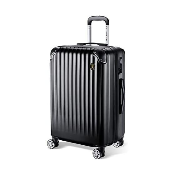 New Trip Expandable Carry-On Luggage, Lightweight, Large Size S/M/L, Hardside Spinner Suitcase with TSA Lock, Shockproof, Large Capacity, Zipper