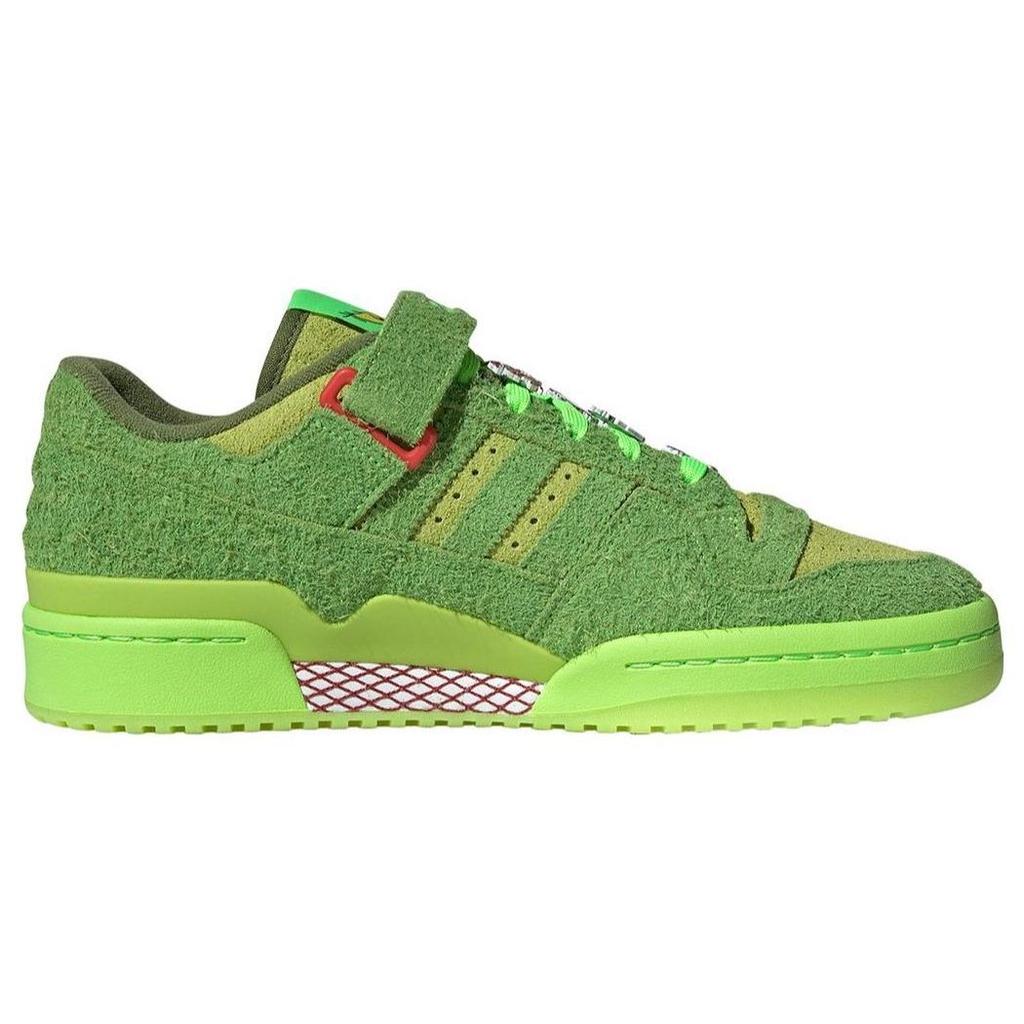 DR. Seuss x adidas Forum Low The Grinch Unisex Sneaker Grün Lieferantenfarbe Solar-Grün HP6772