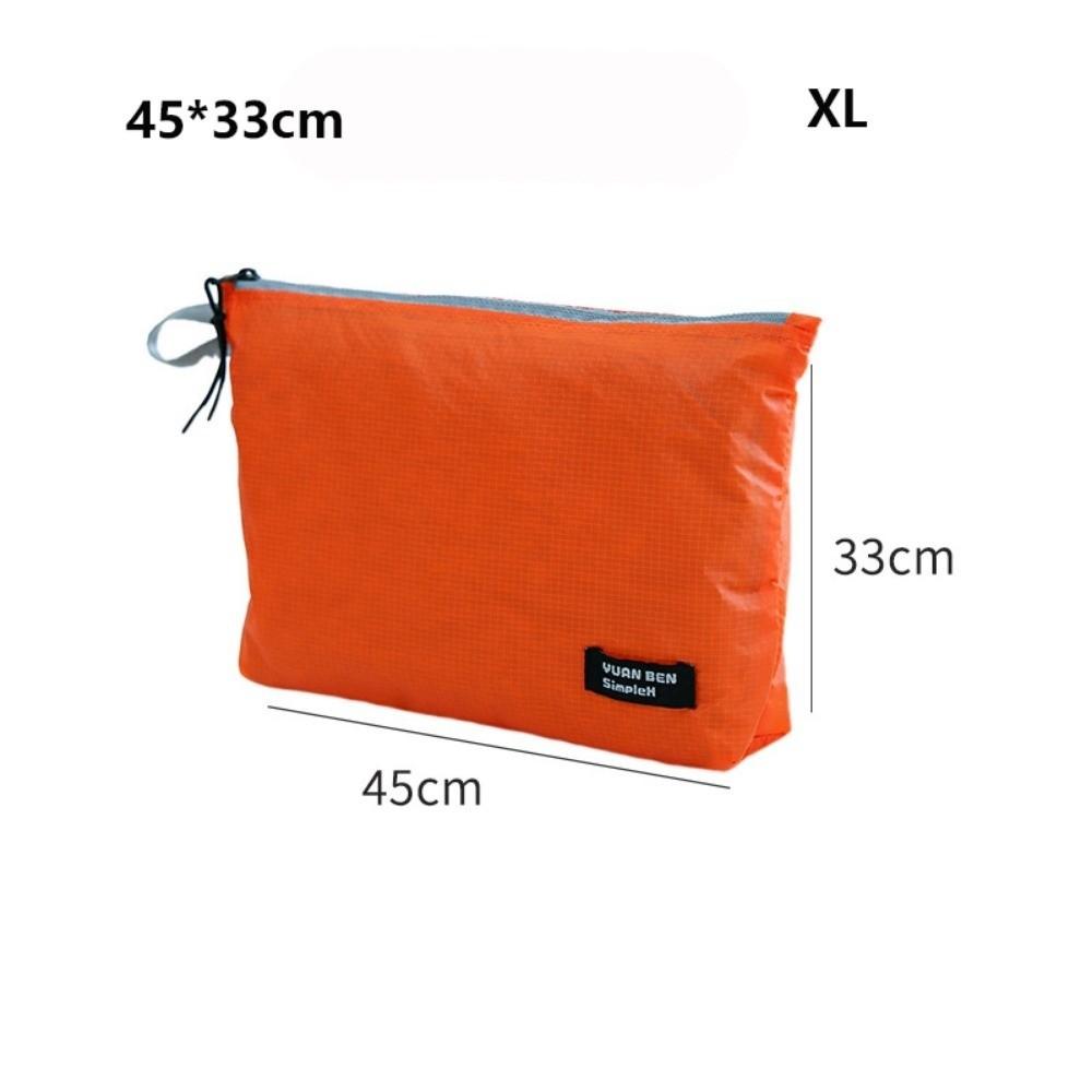 Multifunctional Clothing Packaging Bag Silicone-coated Travel Cosmetics Organizer Bag