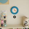 Minimalist Donut Round Desk Wall Clock Room Decoration Frame Silent Quartz Table Clock Kids Room Bedroom Office Home Decor Gifts