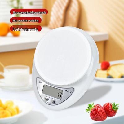 Kompakte Küchenwaage mit hoher Präzision - Ideal zum Backen & Würzen