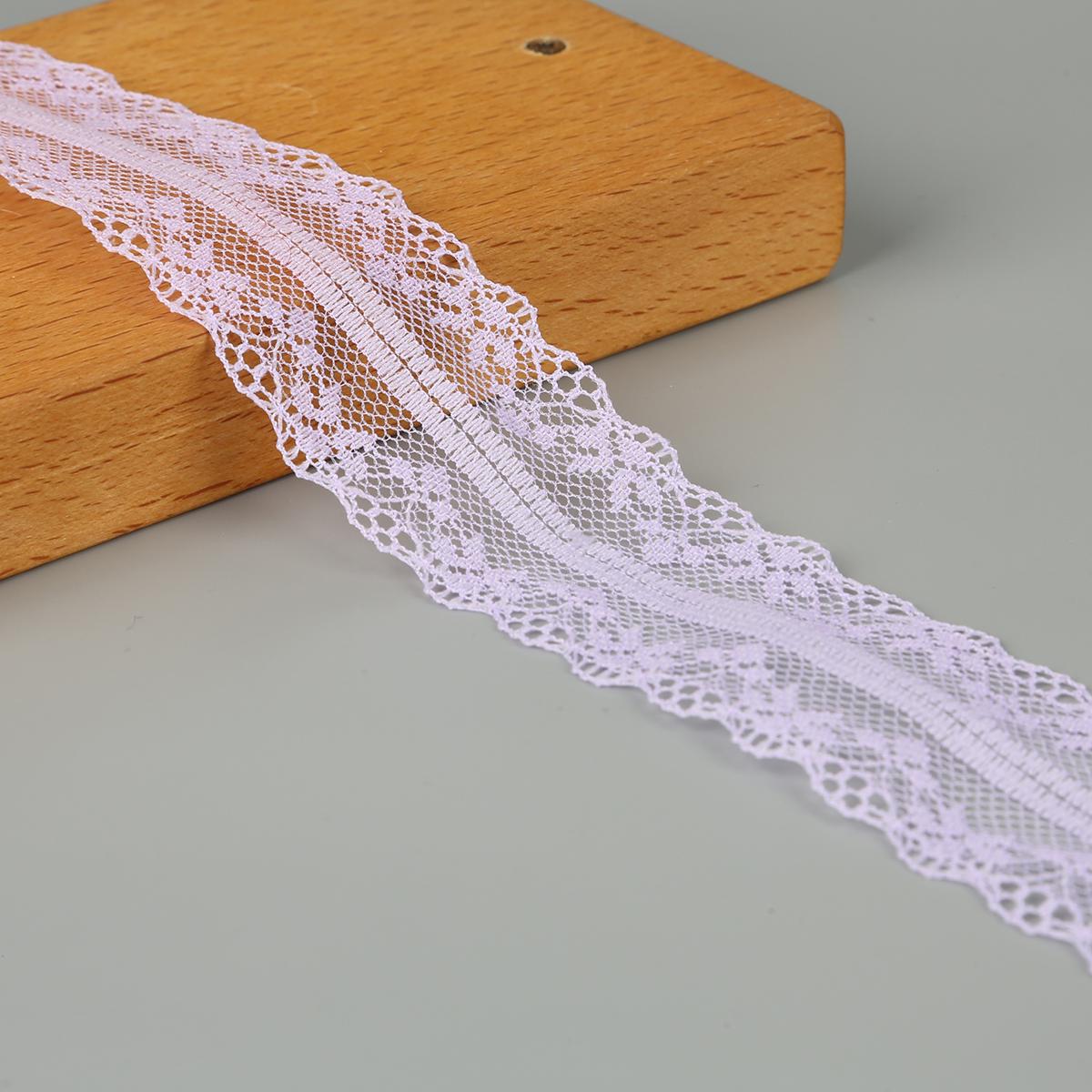 

10 ярдов/пакет полиэстер кружева DIY одежда аксессуары для волос ткань ручной работы Width: 4 cm Length: 9 m