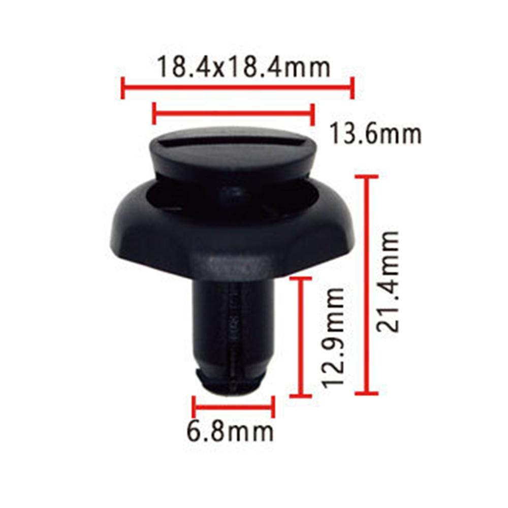 10pcs Radiator Cover Clips Fit for Toyota Avensis RAV4 Yaris Camry Corolla Prius