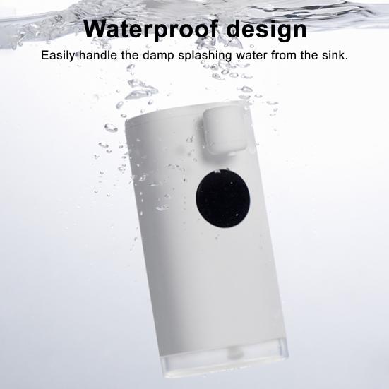 Automatic Foaming Soap Dispenser 350ml Rechargeable Soap Dispenser with 20-Second LED Timer Touchless Smart Hand Soap Dispenser