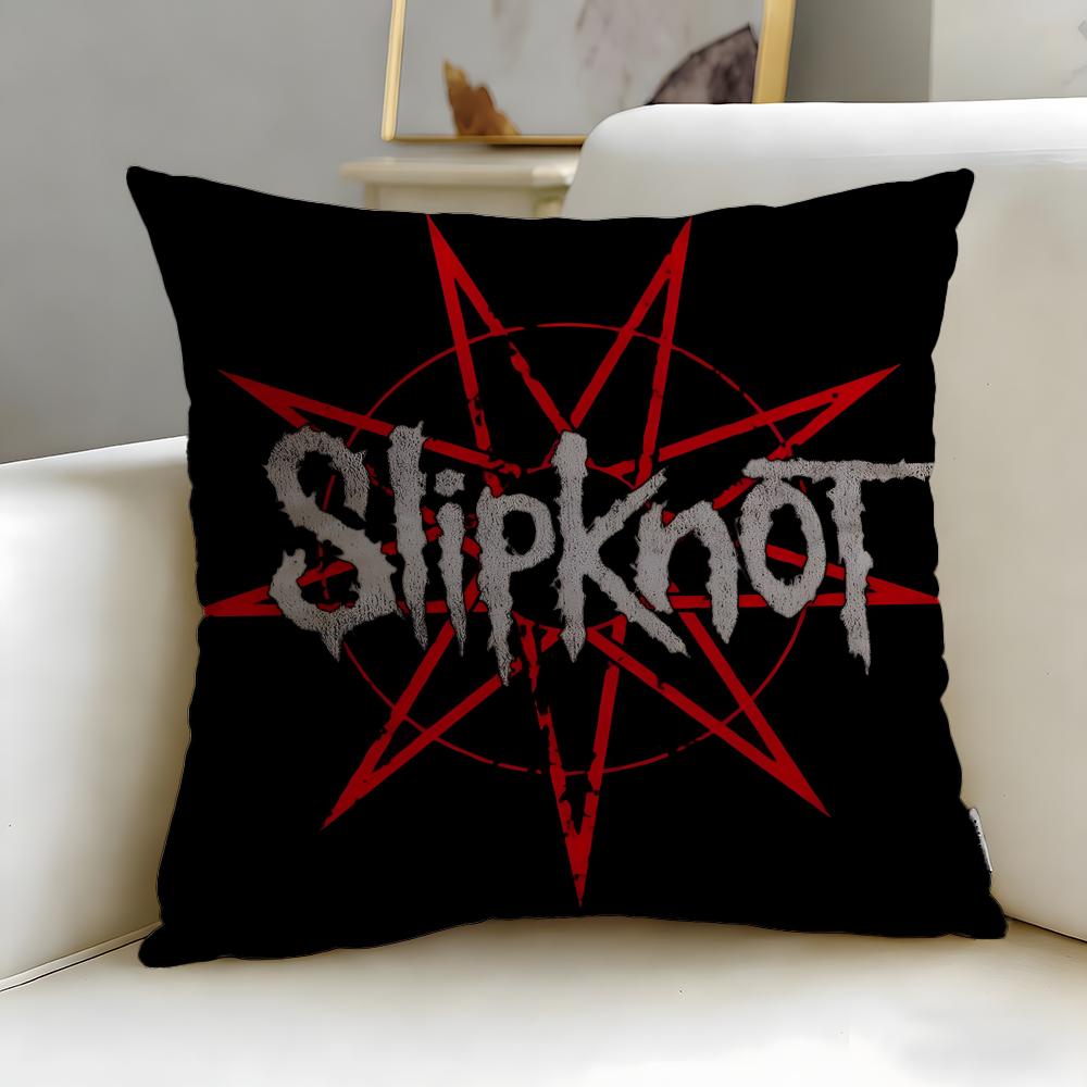 

Классическая группа Slipknot Наволочка Мягкая Легко стирающаяся Подушка Универсальная для Дивана Кровати Путешествий и Офиса 30X30cm