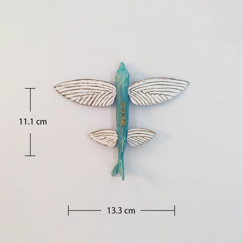 

Maldives Souvenirs Marine Animals Fridge Magnets Octopus Clownfish Flying Fish Fridge Stickers Home Decor Children Gift