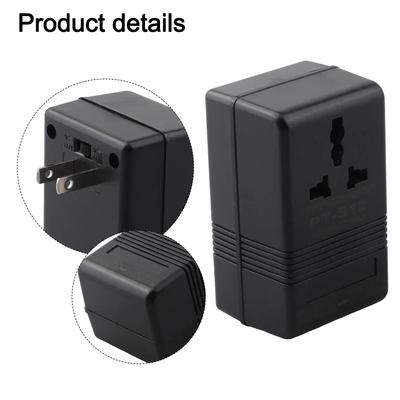 Portable Voltage Converter Dual Voltage Transformer Voltage Converter For Travel For Coffee Pots 3.66 X 2.08 X 1.85 Inches