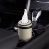 Car Tissue Tube, Cylinder Tissue Box Diameter 2.75'' PU Leather Round Tissues Container For Car Cup Holder, Up To 30 Count Tissue